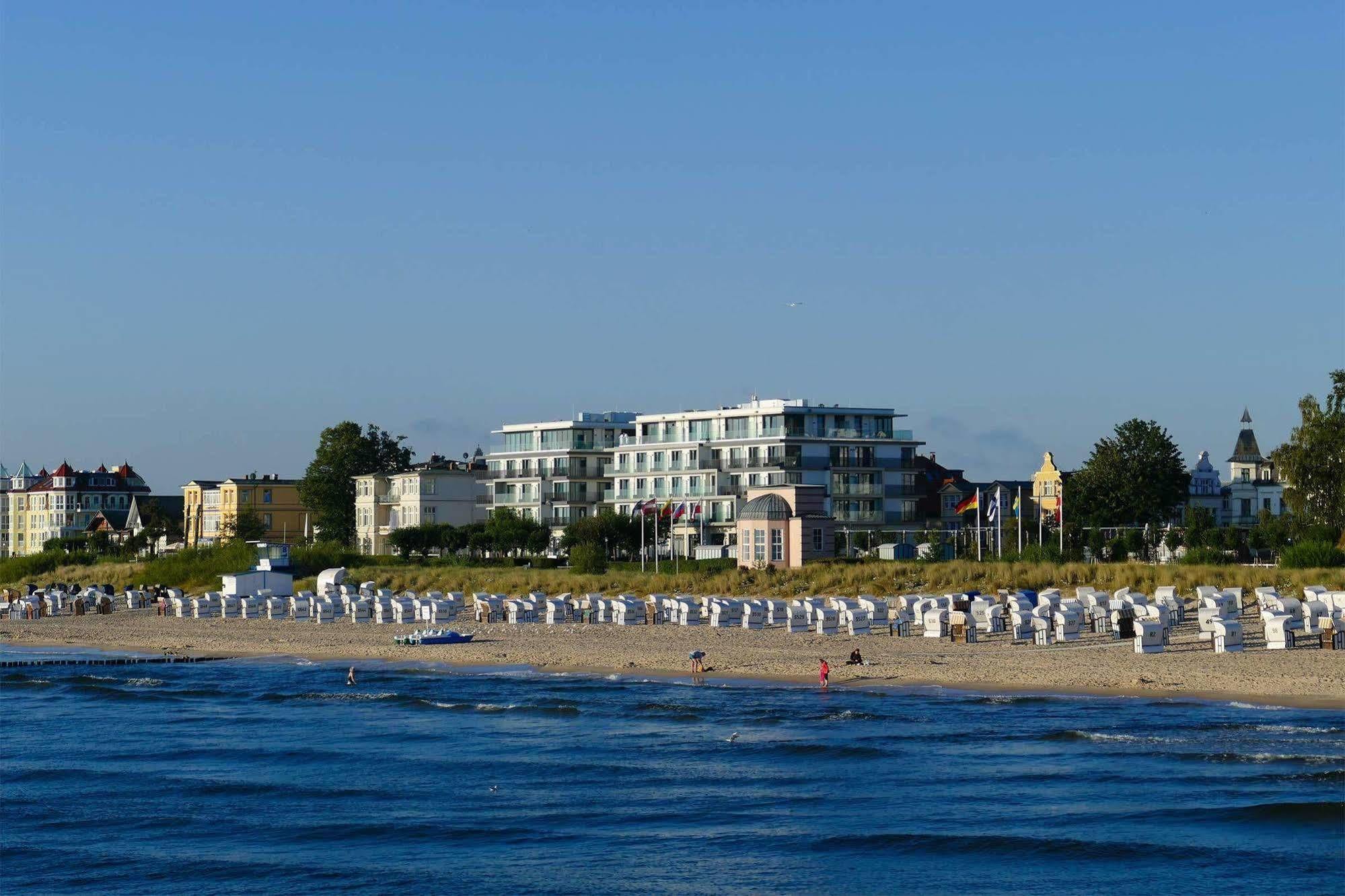 Seetelhotel Kaiserstrand Beachhotel Heringsdorf  Eksteriør bilde